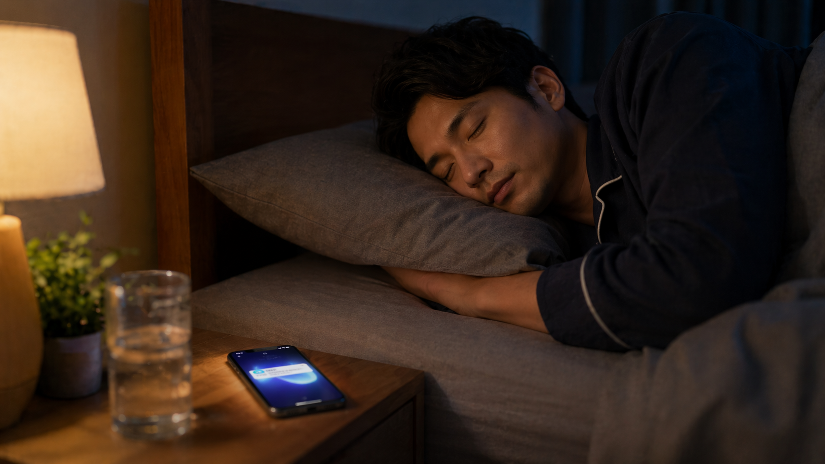 夜間の着信に気づかない